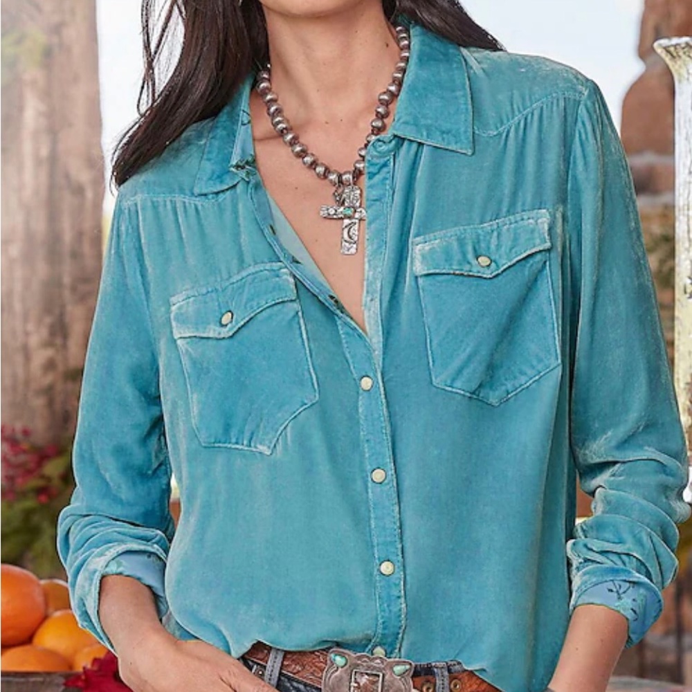Snap front shirt